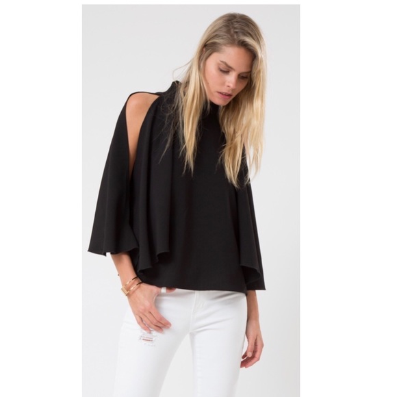 Kimono Top with Open Shoulder Sleeves - Picture 3 of 8